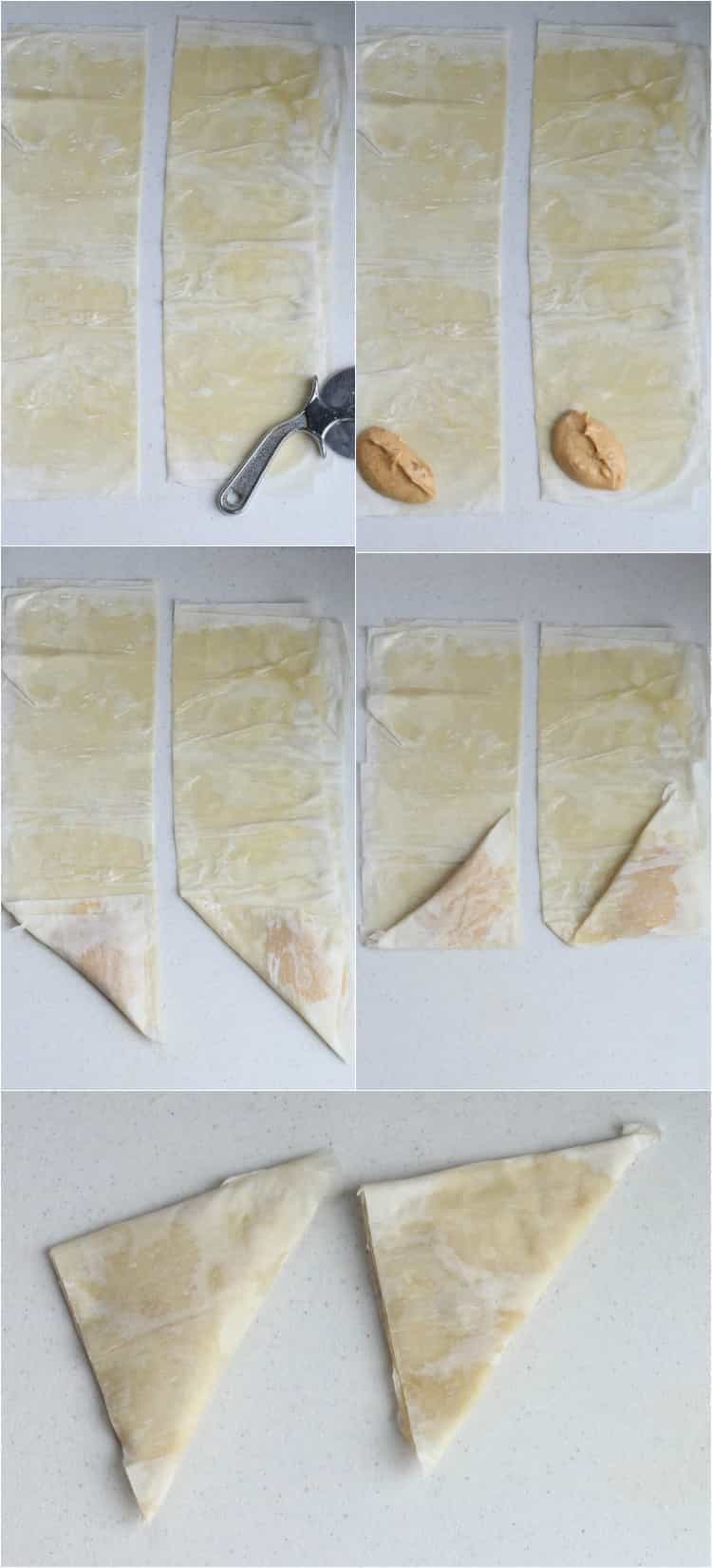 How to make this pumpkin phyllo turnovers recipe.