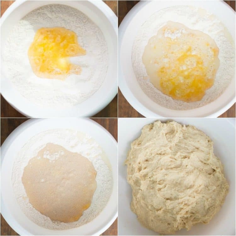 How to prepare the dough for poppy seed roll.