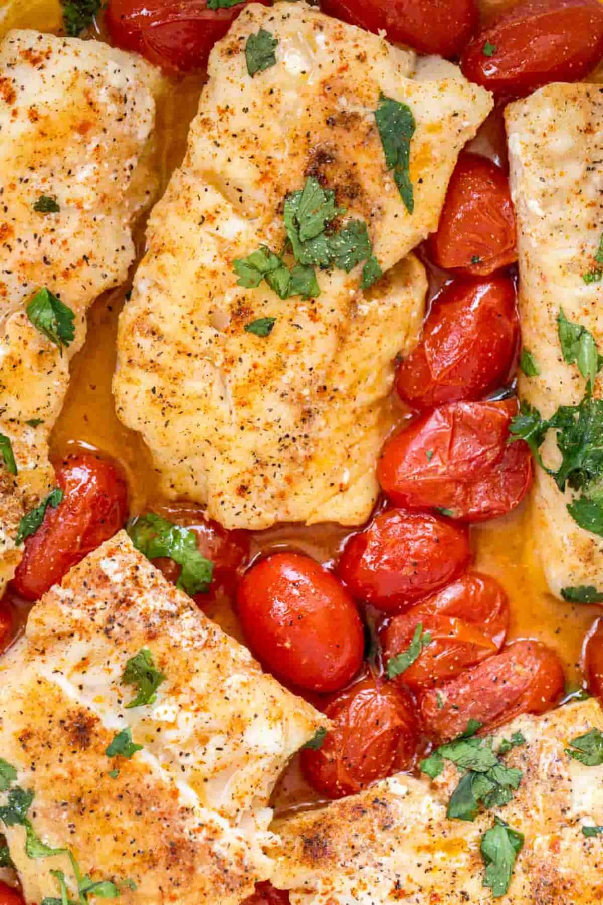 Cod Recipe in Butter Wine Sauce - Valentina's Corner