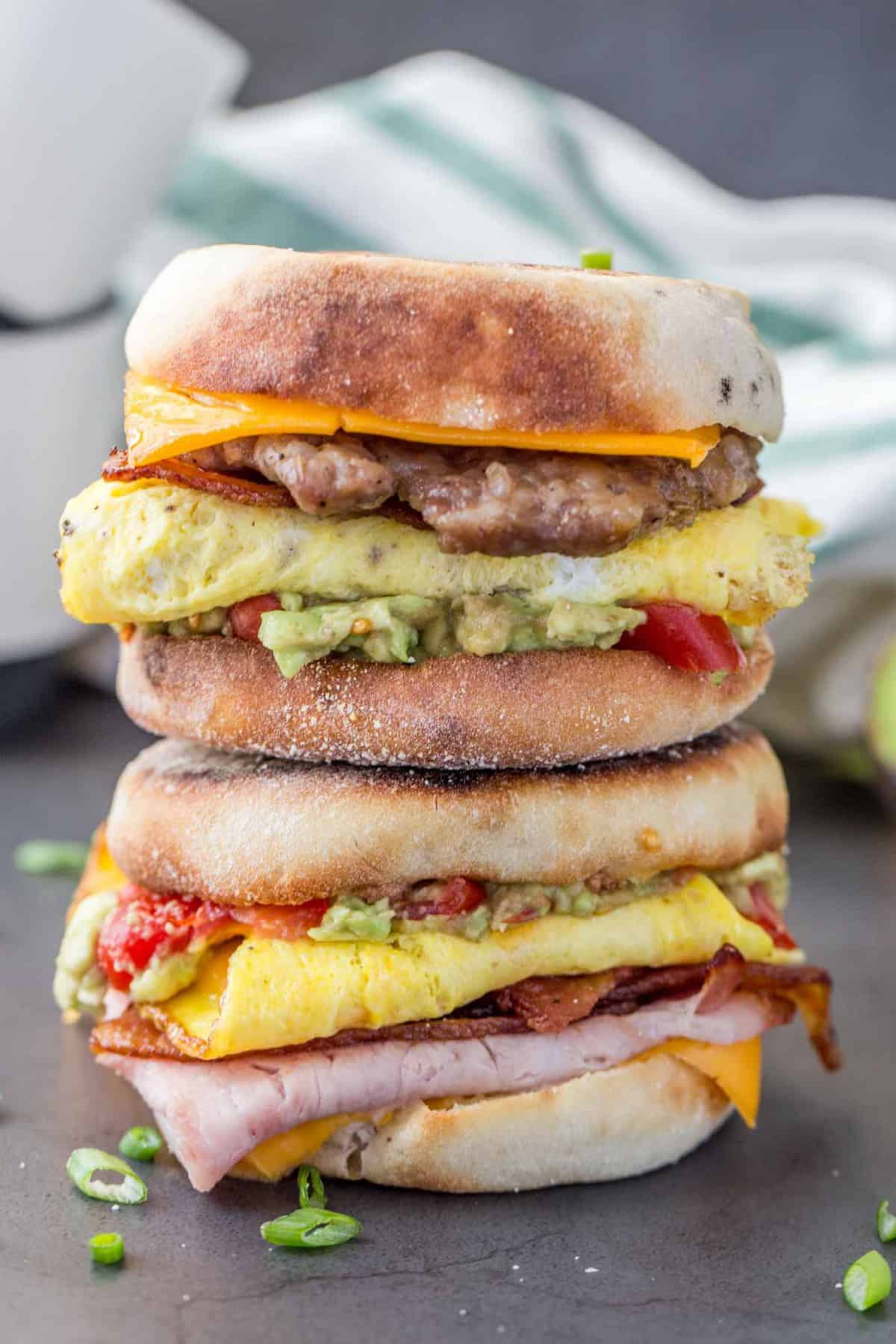 Breakfast Sandwich Recipe - Valentina's Corner