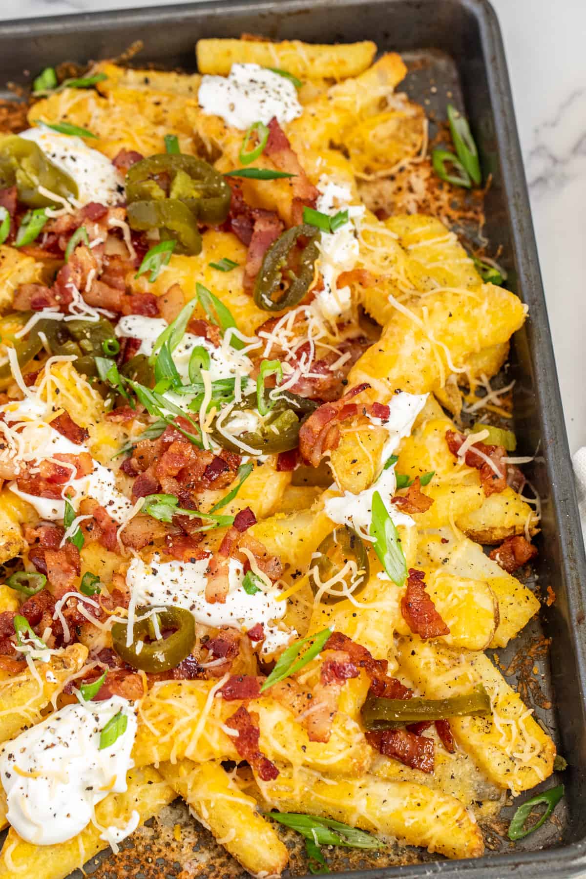 Loaded French Fries Recipe - Valentina's Corner