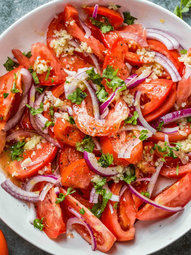 Fresh Tomato Salad Recipe Story