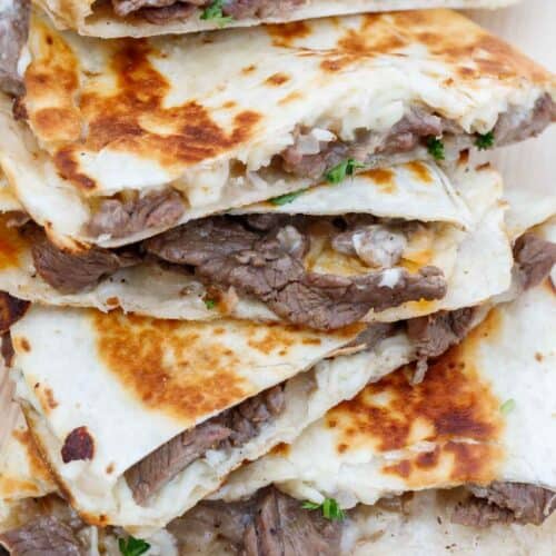 Easy Steak Quesadilla Recipe - Valentina's Corner