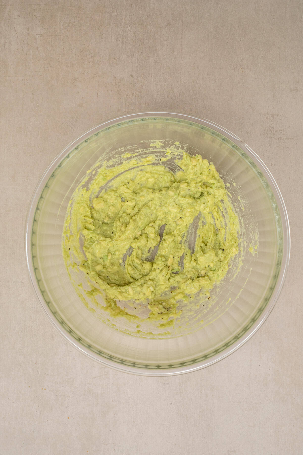 Canapes make the perfect easy and delicious appetizer. A bowl with the creamy avocado spread.